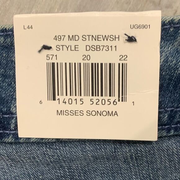 NEW Sonoma size 6 jeans with belt - Picture 14 of 15